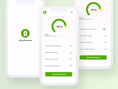 Battery Saving Mobile Application app app design battery colors design mobile app mobile app design mobile application mobile apps mobile ui mockups saving uidesign ux uxdesign
