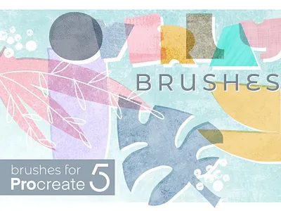Overlay Brushes for Procreate branding procreate app procreate art procreate brushes procreateapp