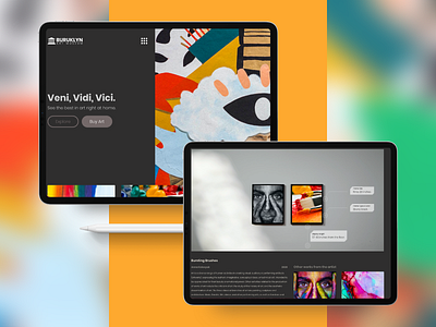 Virtual Museum adobe xd landing page museum virtual visual design web design