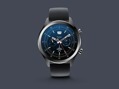 Pilot classwatch fighter illustration pilot plain smartwatch watch watchface