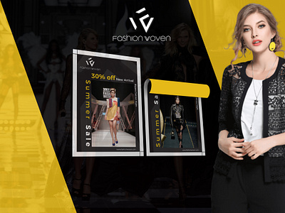 Women Woven - Logo Design Flare animation branding design illustration logodesign mechandise website