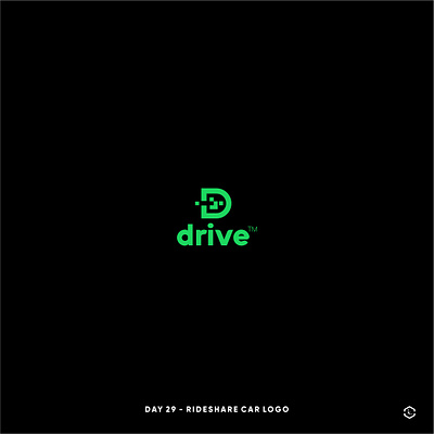 DAILY LOGO CHALLENGE DAY 29 RIDESHARE CAR LOGO brand identity branding dailylogochallenge design icon illustration illustrator logo mockup photography logo branding mockup vector