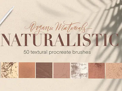 Naturalistic Textures branding branding design