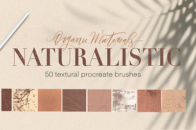 Naturalistic Textures branding branding design