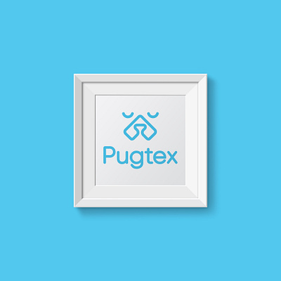 Pugtex Logo branding creative design dribbble graphic design inspiration logo vector