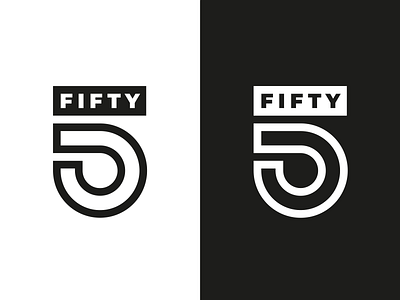 Fifty5 logo exploration 55 exploration fifty five illustration logo webdesign