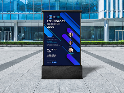 Core Tech - Logo Design Flare branding design illustration logodesign poster design posters