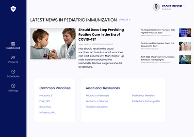 Immunify Immunization Platform design doctors medical medical care ui vaccination vaccine web