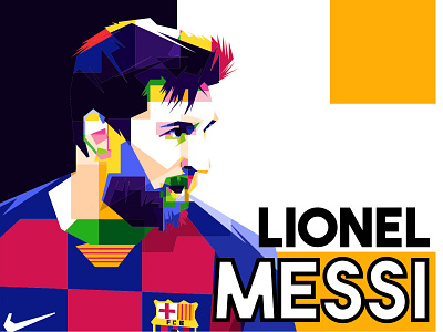 Lionel messi argentina barcelona brand colorful frame gift gift box line art lionel lionel messi lionel messi edit logo madrid order portrait sketch vector wall decor wallpaper wpap