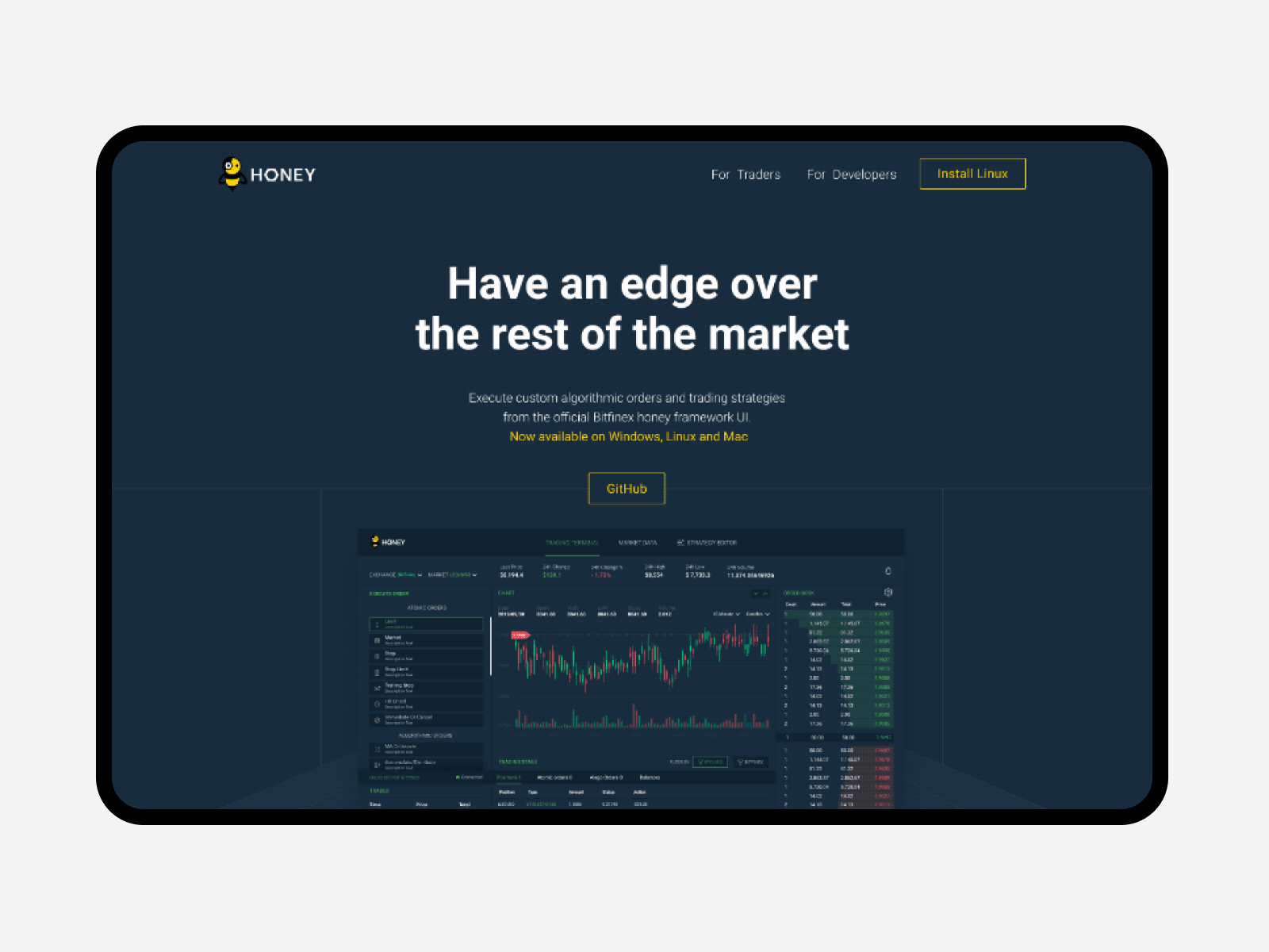 Honey Framework animation app branding crypto cryptocurrency design figma grid icon illustration landing minimal trade typography ui ux vector web website