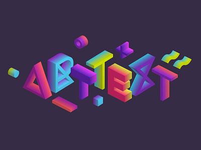 Art Text artwork art design illustration vector