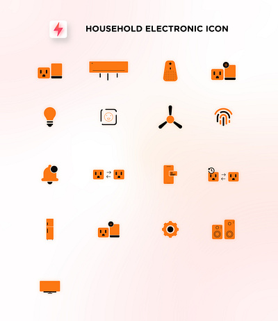 House Hold Electronic Icons electronic home housholds housholds icon icon design icon set ui icons