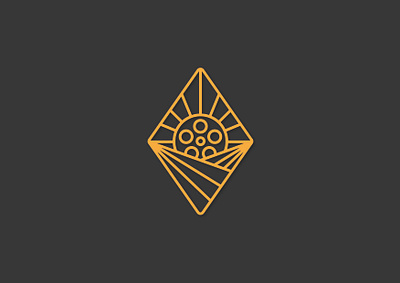 Film Maker bold branding broadcasting cinema cinemagraph design filmmaker flat illustration line logo minimalist movie video videography yellow