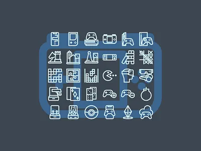 Game and Console Icon Sets arcade card console consoles game icon icons iconset playstation tetris