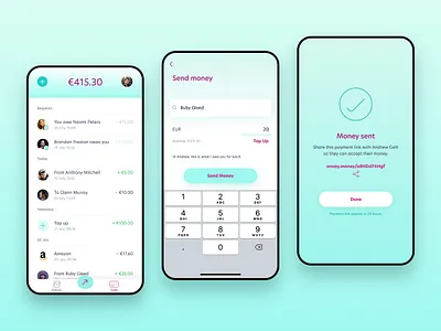 Send money screens app design application design mobile mobile ui money app money transfer product design prototype send money transfer ui ui design ux ux design ux ui vector