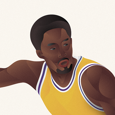 8.24 / young kobe 8 artwork basketball bryant colours design illustration kobe kobe bryant lakers losangeles nba profile rip tribute wedding