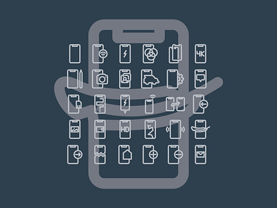 mobile icons set electronic handphone icon icon set icons mobile phone telecommunication