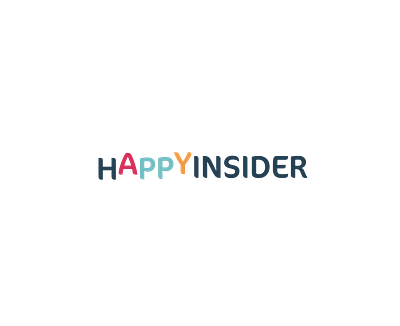 Logo design - HappyInsider adobe illustrator branding creative dublin freelance designer graphicdesign illustration logodesign minimal typogaphy vector