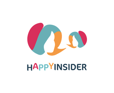 Logo Design - HappyInsider adobe illustrator branding business creative dublin freelance designer illustration logodesign minimal typography vector