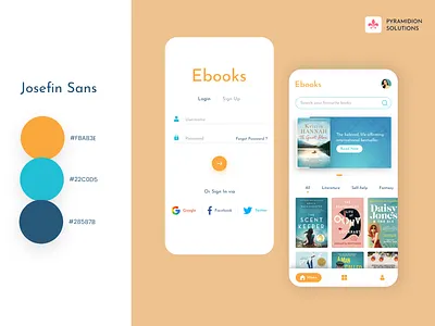 E-book App design adobexd android design appdesign designstudio ebook design ebookapp minimal uidesign webdesign