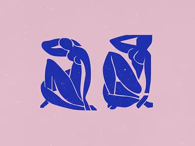 MATISSE - nudo blu inspired art art direction artist artwork design drawing illustration illustrator inspire matisse