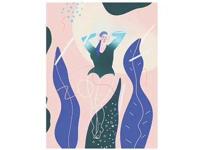 female beauty attraction beautiful beauty bodypositive female girl girl illustration