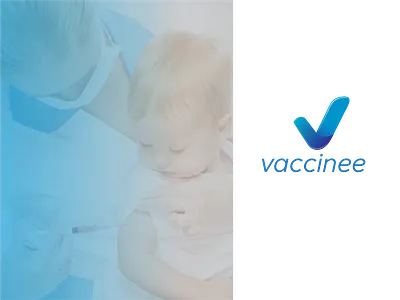 Vaccinee | Child Health Center Logo branding brochure design business card design facebook ads design flyer design graphic design illustration logo minimal typography