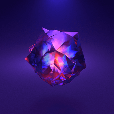 Crystal Fracture 3d cinema 4d cinema4d crystal redshift