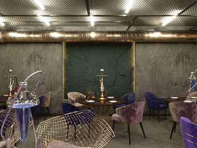 Hookah Place bar cafe cafelife design hookah interior lounge restaurant