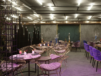 Hookah Place bar cafe cafelife design hookah interior lounge restaurant