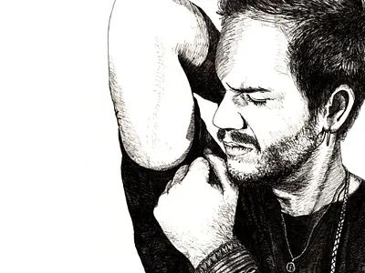 Thiago Hoover Drawing Study art drawing fine art fine pen drawing gobsart