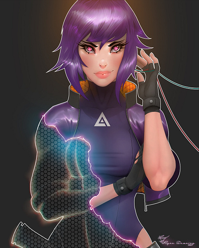 Ghost InThe Shell - Major anima ghost in the shell major manga motoko