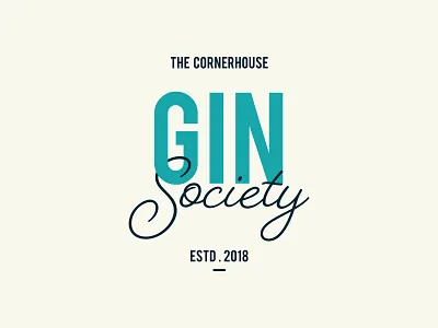 Cornerhouse Gin Society – Logo & Identity Design alcohol bar bar logo bebas neue branding branding design clean club design gin gin logo identity design logo logo design logos logotype typography typography logo wordmark
