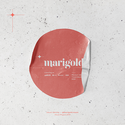 Marigold Music — Logo brand identity branding branding design design logo music