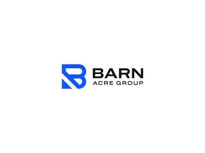 Barn Acre Group – Logo & Identity Design architect logo b lettermark blue logo brand identity branding clean construction branding construction logo engineer logo engineering logo identity design letter b logo logo design logo design branding minimal modern new logo