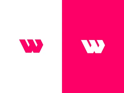 The Watson Gym – Logo & Identity Design clean design fitness branding fitness logo flat gradient gradient logo gym gym branding gym logo inspiration logo design minimal pink branding pink logo training w lettermark w logo weights