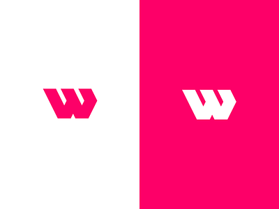 The Watson Gym – Logo & Identity Design clean design fitness branding fitness logo flat gradient gradient logo gym gym branding gym logo inspiration logo design minimal pink branding pink logo training w lettermark w logo weights