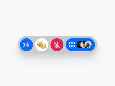 Lecture Interaction Bar bar chat conference elearning flat interface light pill product design saas school study ui ui design uiux university videochat
