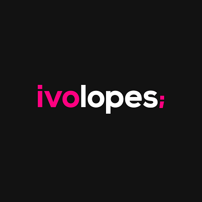 Logo design - Ivo Lopes Developer brandid branding design designer designers developers logo logodesign logodesigner visualid