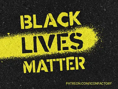 Black Lives Matter Social Media Avatar avatar blacklivesmatter blm facebook iconfactory patreon social justice socialmedia twitter urban urban art