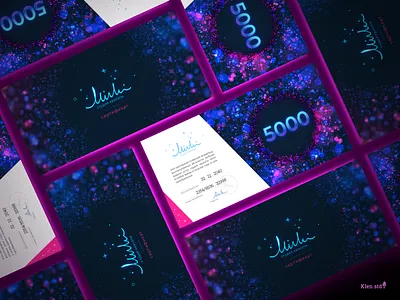 Beauty salon branding beauty beauty salon beauty salon logo branding certificate concept illustration logodesign logotype polygraphy ui