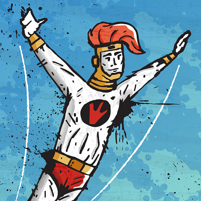 Lightray - Illustration series (4/6) art artwork character character design comic comic art comic books costume costume design dc comic design drawing graphic design graphicdesign hero illustration illustrator sketch super hero super heroes