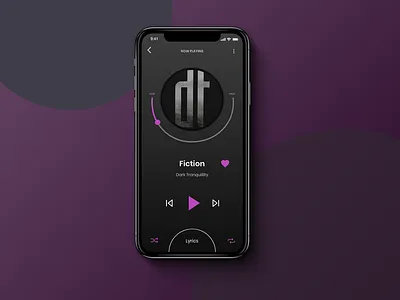 Day 009 - Music Player / 100 Days of UI 009 100 days of ui 2d adobexd app dailyui design mobile app music app music player music player app music player ui ui ui ux ui design uidesign uiux ux uxui website