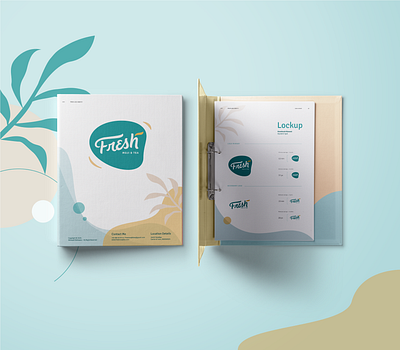 'Fresh' moji&tea — Brand Identity ads ads design brand identity branding design fresh identity layout logo mockup poster