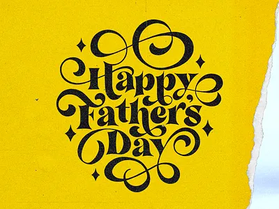 Happy Fathers Day Campaign calligraphy custom type hand lettering handmade handmadetype lettering logotype script type typography