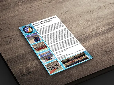 Holiday Letter Of American Tigers activity covid19 fitness flat design flyer karate smart alerts theamericantigers theamericantigers