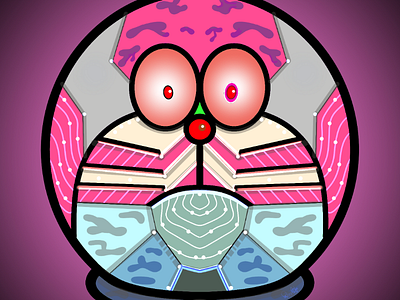 Nuclear Dorami by deeplife® anime deeplife doraemon dorami manga nobita shizuka