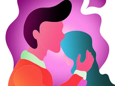 Forehead kiss 🥰 by deeplife® boyfriend daughter deeplife father forehead kiss girlfriend kiss love marriage wife