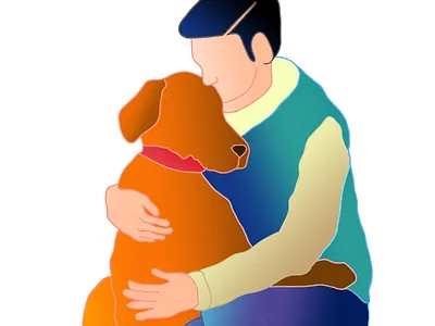 Warm Doggo by deeplife® affection cat cute deeplife dog doggy dogs love loyal