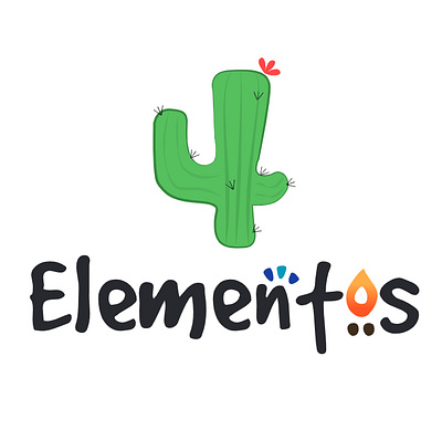 4 elementos branding business creativity desing logo design vector